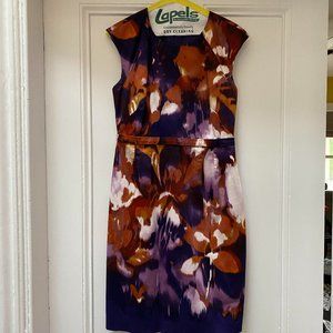 Elie Tahari Foral Sheath Dress
